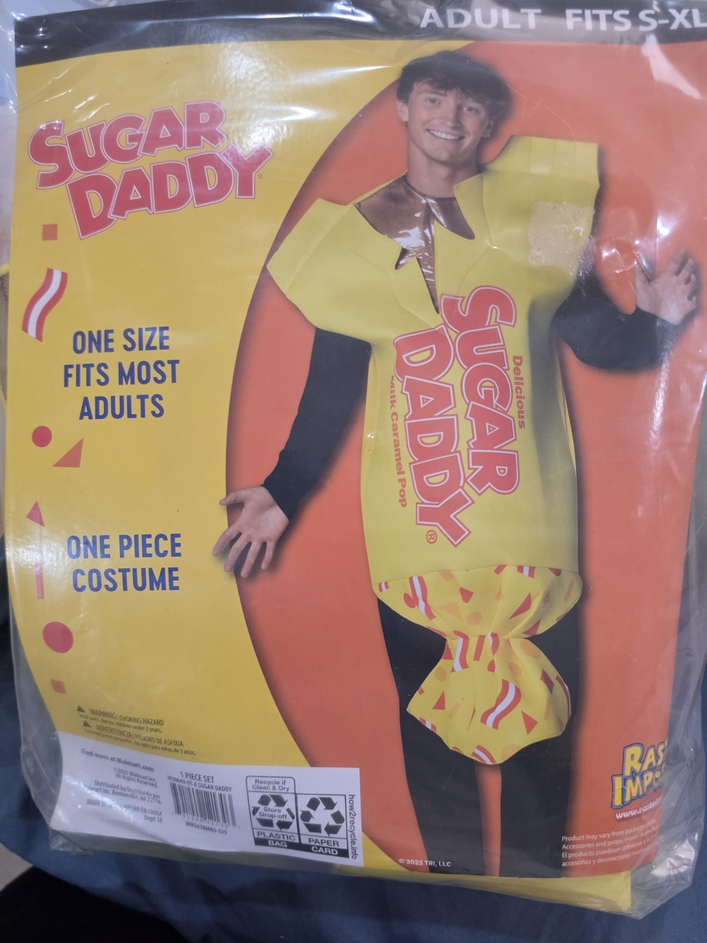 Sugar DAD Costume - Brand Fits X - XL